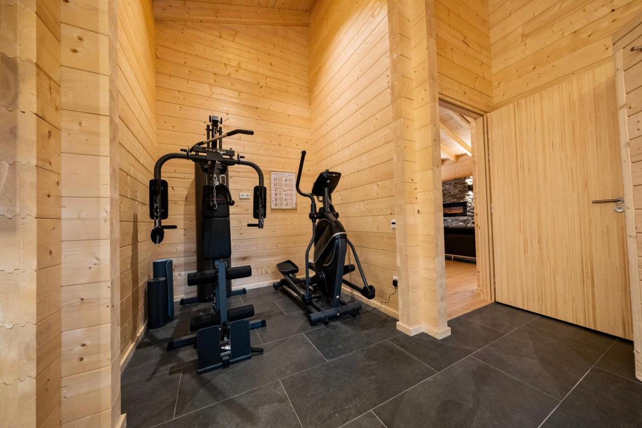 Netten Naturerlebnis Holz-Chalets Daun Exteriör bild