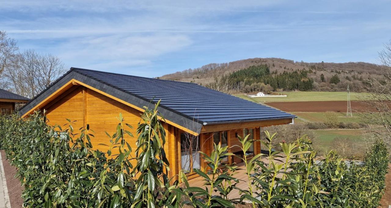 Netten Naturerlebnis Holz-Chalets Daun Exteriör bild